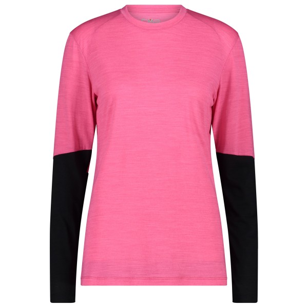 CMP - Women's T-Shirt 34N2156 - Merinoshirt Gr 46 rosa von CMP