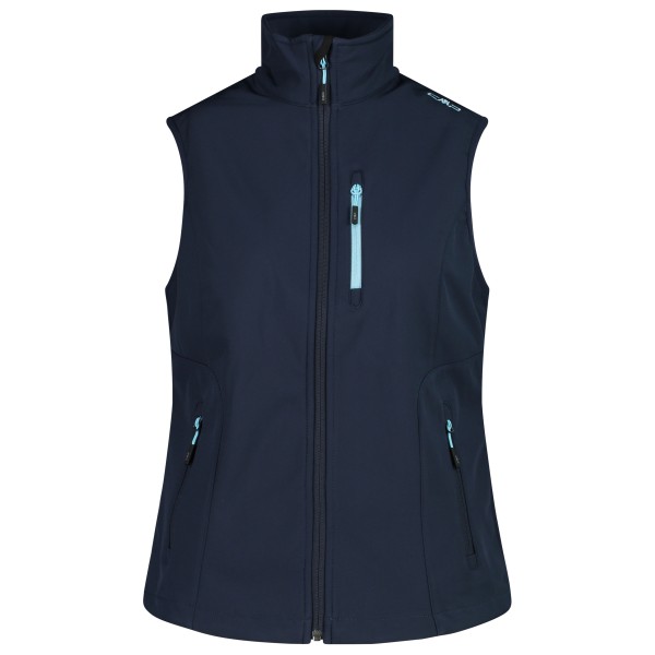 CMP - Women's Vest Softshell - Softshellgilet Gr 46 blau von CMP