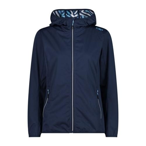 Wasserdichte Kapuzenjacke Für Frauen Mit Bedrucktem Futter Unisex  L von CMP