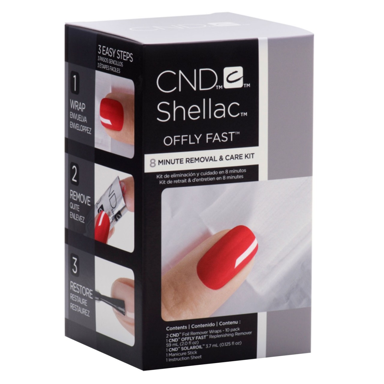 Shellac - Offly Fast 8 Minute Removal & Care Kit von CND