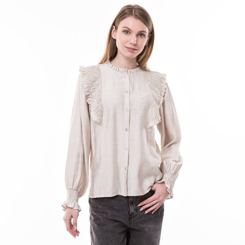 Bluse Damen Sandsteingrau XS von CO'COUTURE