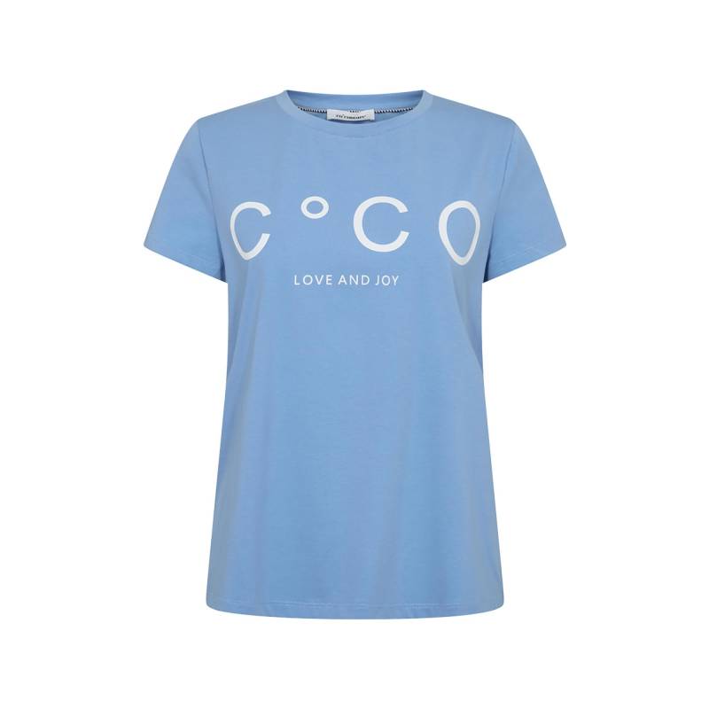 T-shirt Damen Himmelblau L von CO'COUTURE