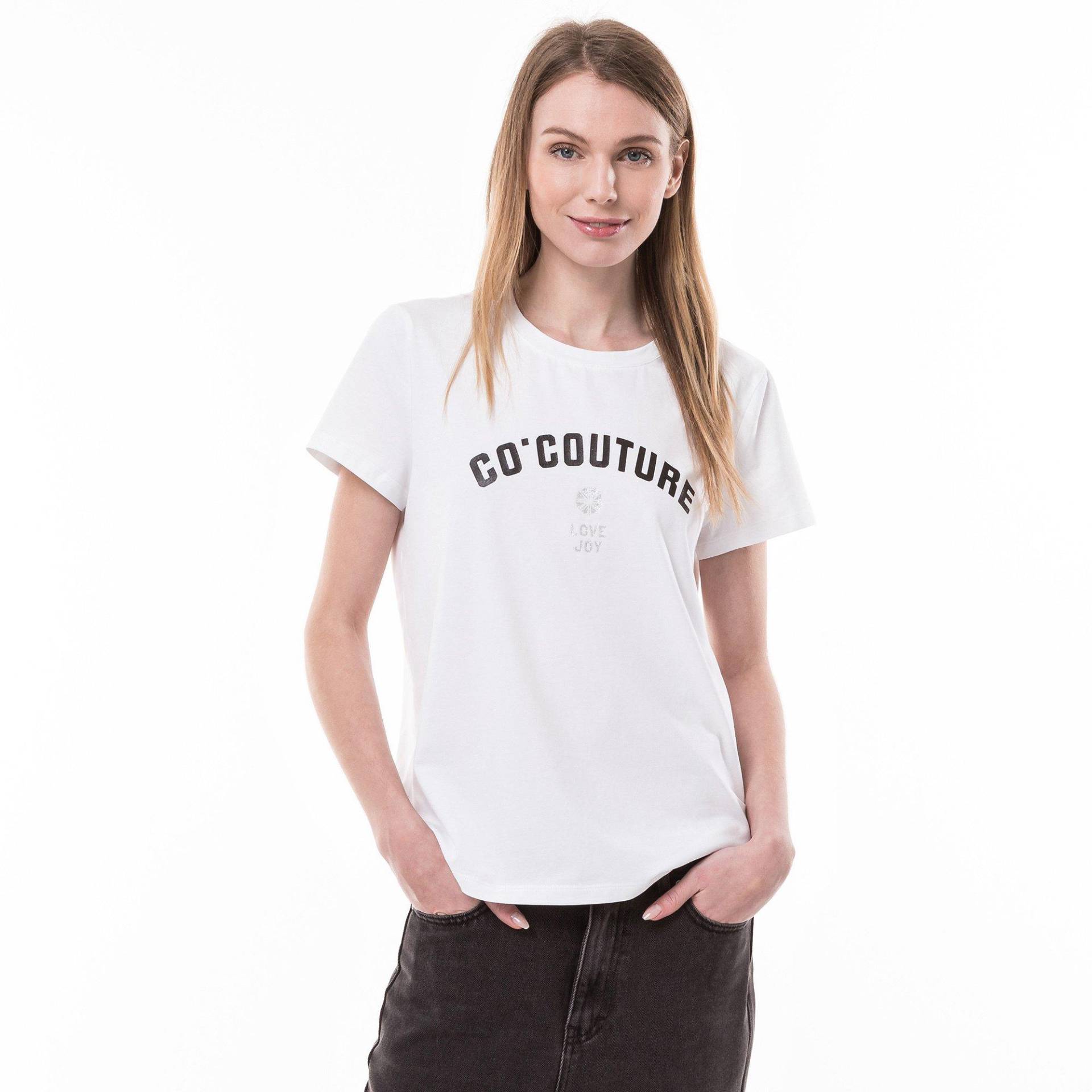 T-shirt Damen Weiss M von CO'COUTURE