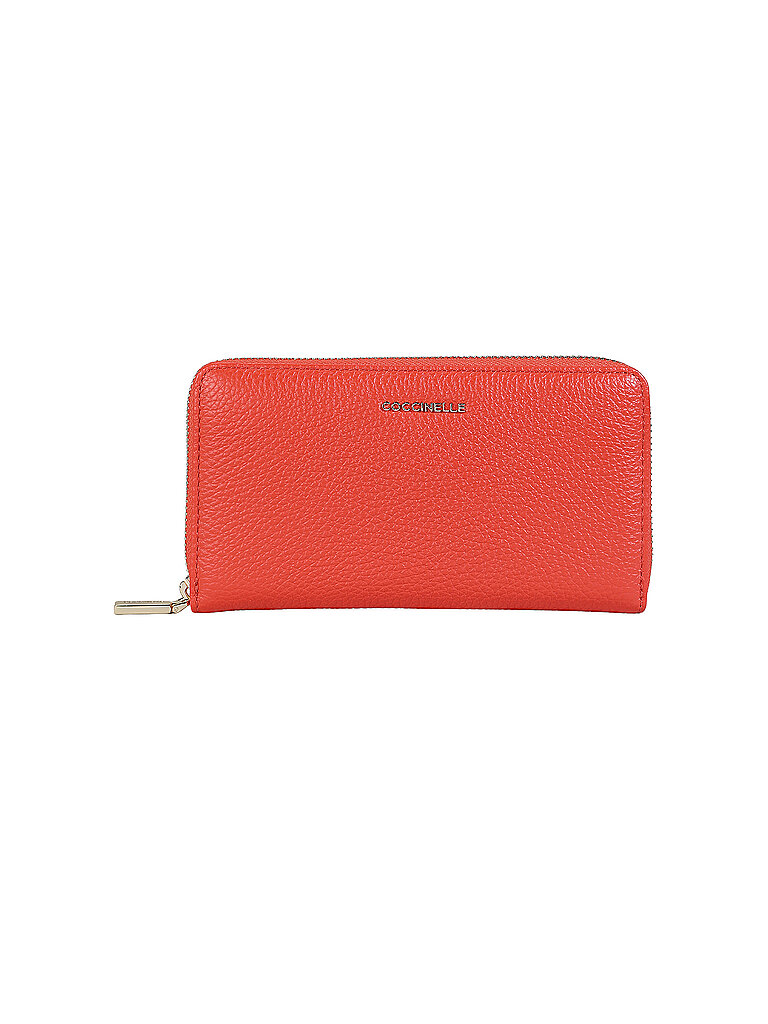 COCCINELLE Geldbörse METALLIC SOFT orange COCCINELLE Geldbörse METALLIC SOFT orange von COCCINELLE