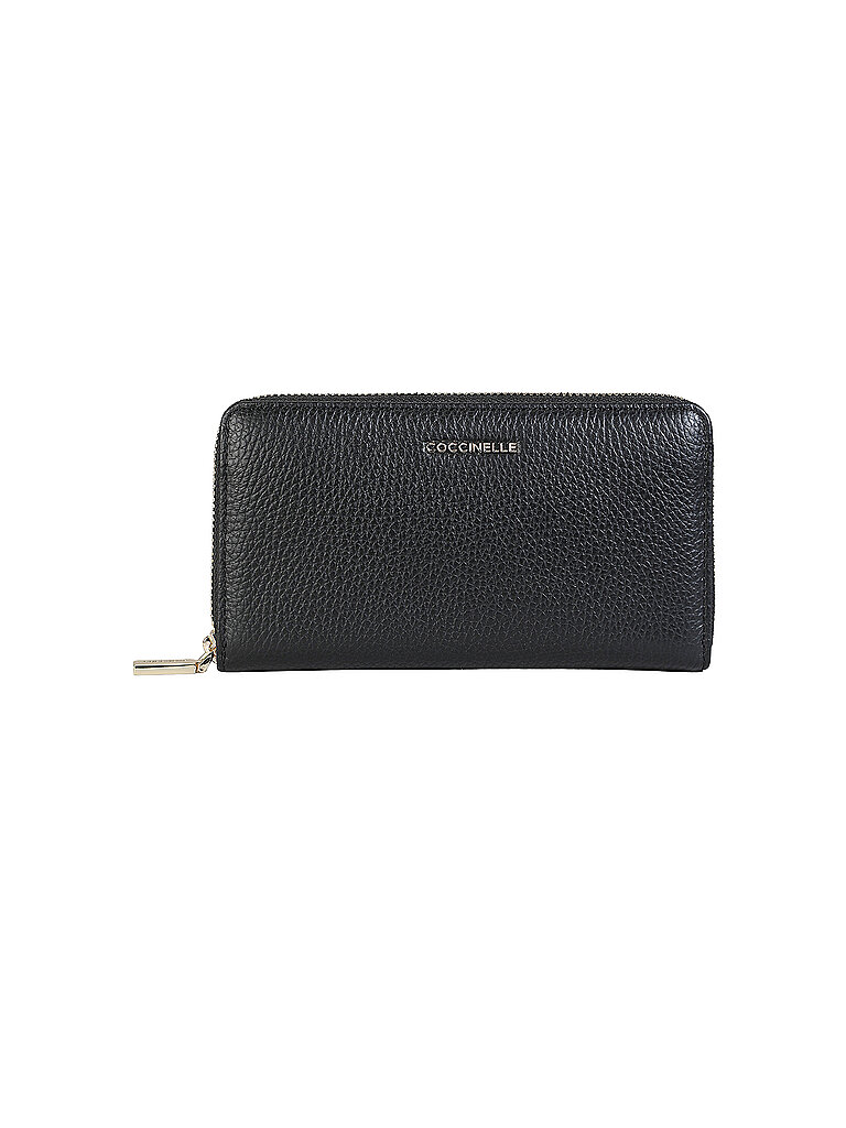 COCCINELLE Geldbörse METALLIC SOFT schwarz COCCINELLE Geldbörse METALLIC SOFT schwarz von COCCINELLE