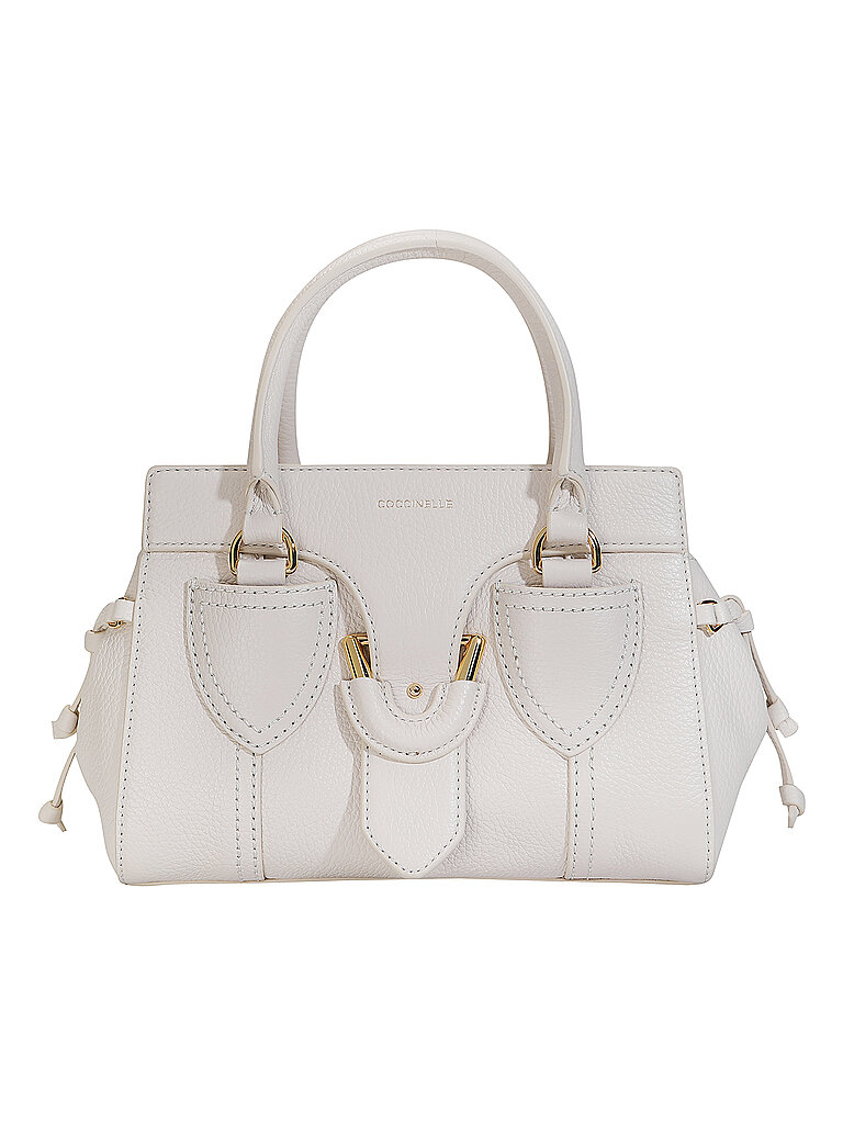 COCCINELLE Ledertasche - Henkeltasche COCCINELLEYORK Small creme von COCCINELLE