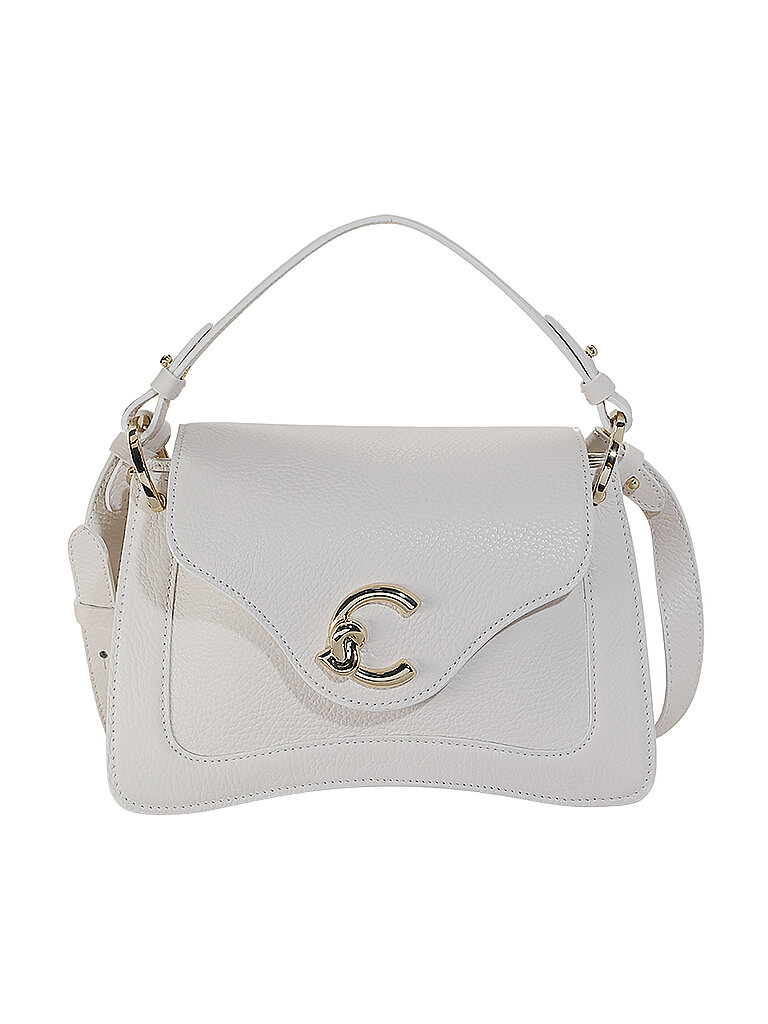 COCCINELLE Ledertasche - Mini Bag C-ME weiss von COCCINELLE