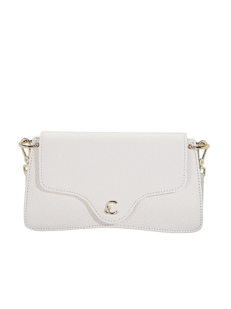 COCCINELLE Ledertasche - Mini Bag C-ME weiss von COCCINELLE