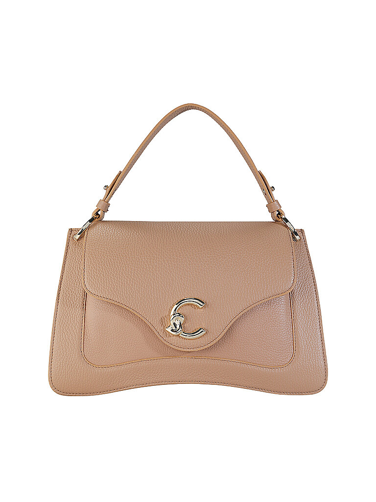 COCCINELLE Ledertasche - Umhängetasche C-ME camel von COCCINELLE