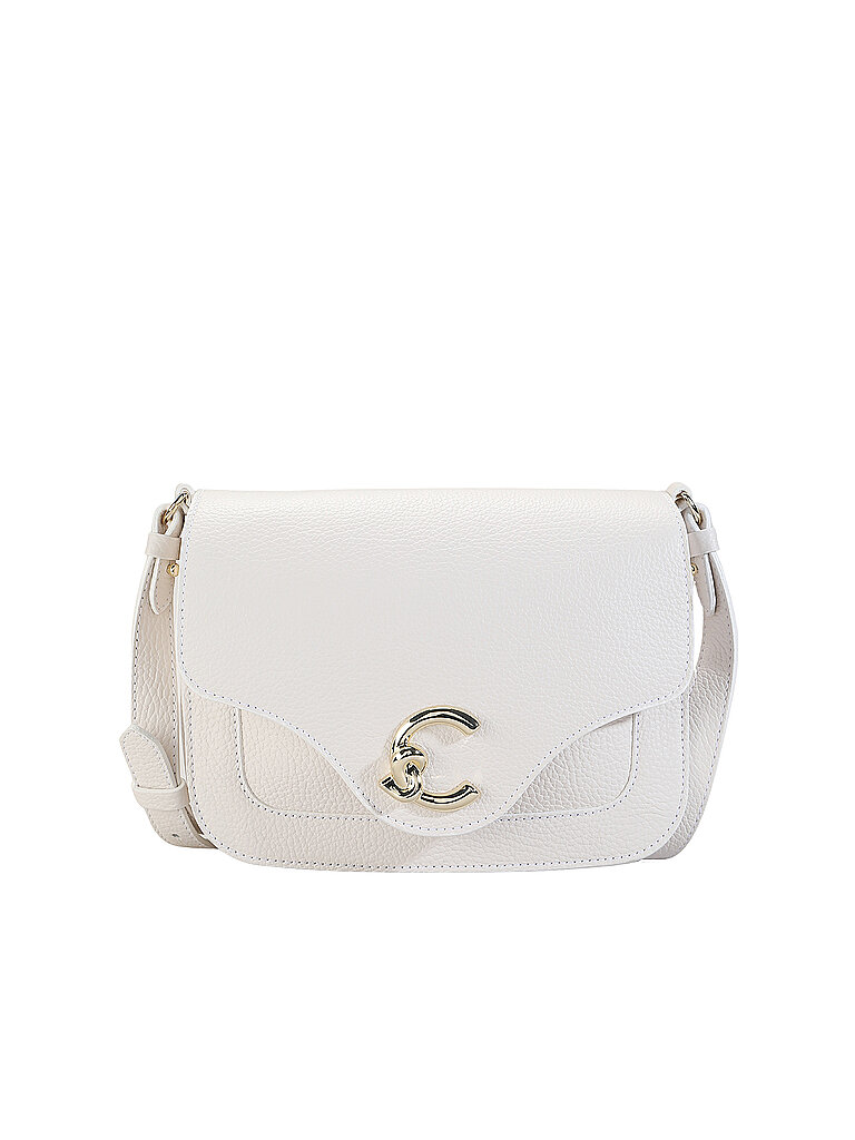 COCCINELLE Ledertasche - Umhängetasche COCCINELLE C-ME weiss COCCINELLE Ledertasche - Umhängetasche COCCINELLE C-ME weiss von COCCINELLE