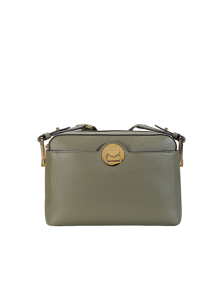 COCCINELLE Ledertasche Umhängetasche LIYA  olive von COCCINELLE