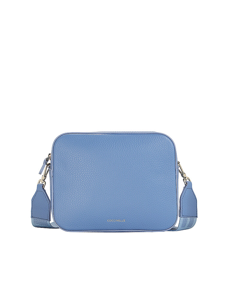 COCCINELLE Ledertasche - Umhängetasche TEBE hellblau COCCINELLE Ledertasche - Umhängetasche TEBE hellblau von COCCINELLE