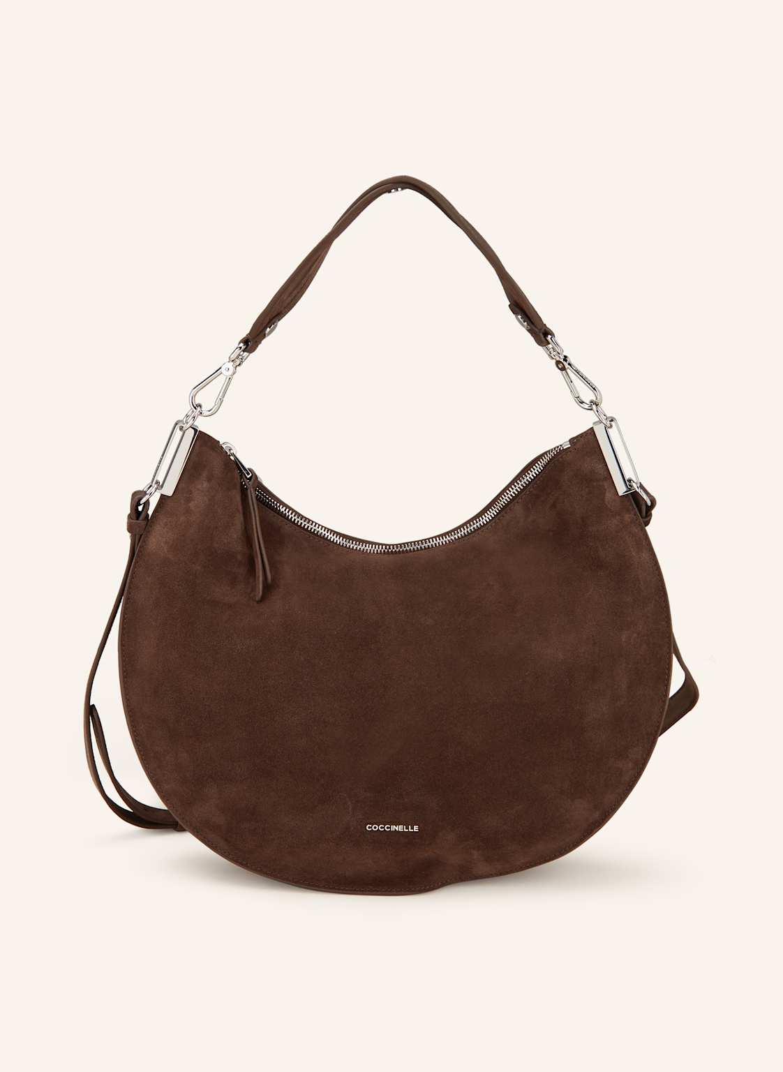 Coccinelle Hobo-Bag braun von COCCINELLE