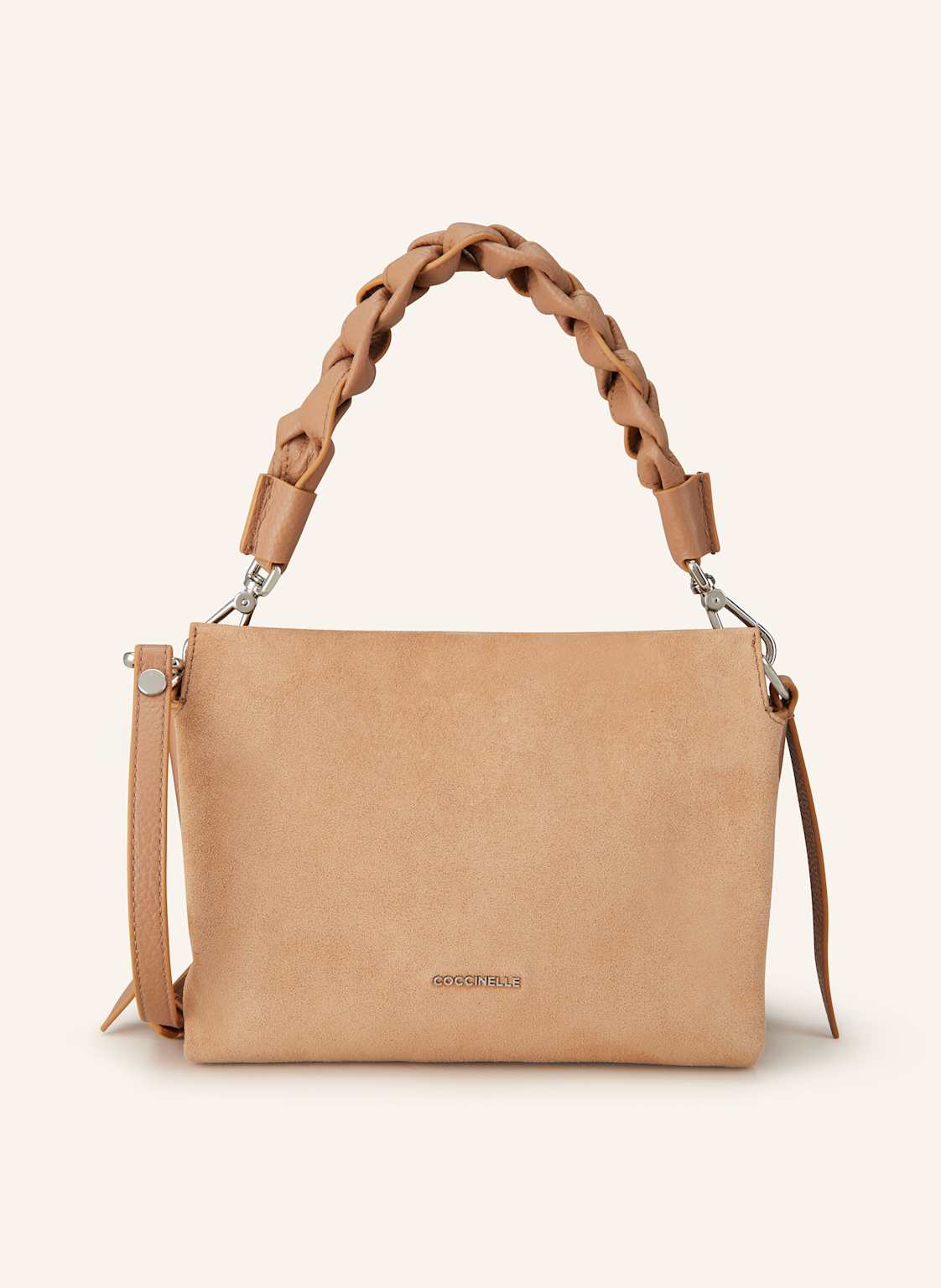 Coccinelle Schultertasche beige von COCCINELLE