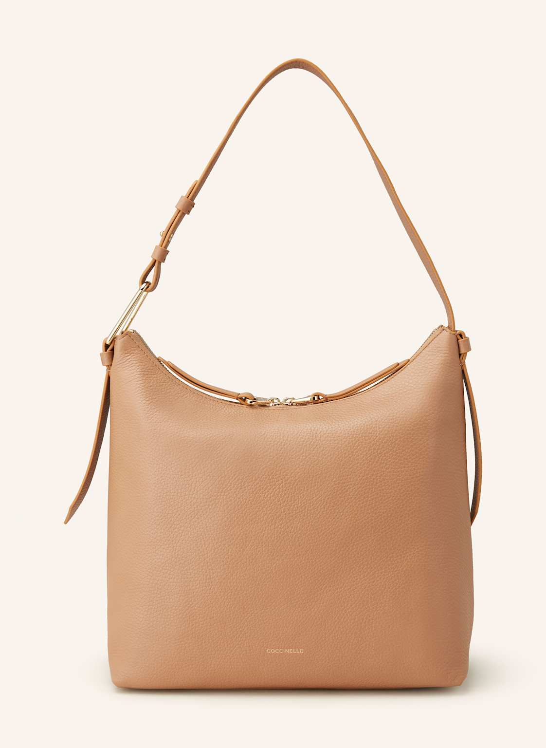 Coccinelle Schultertasche beige von COCCINELLE