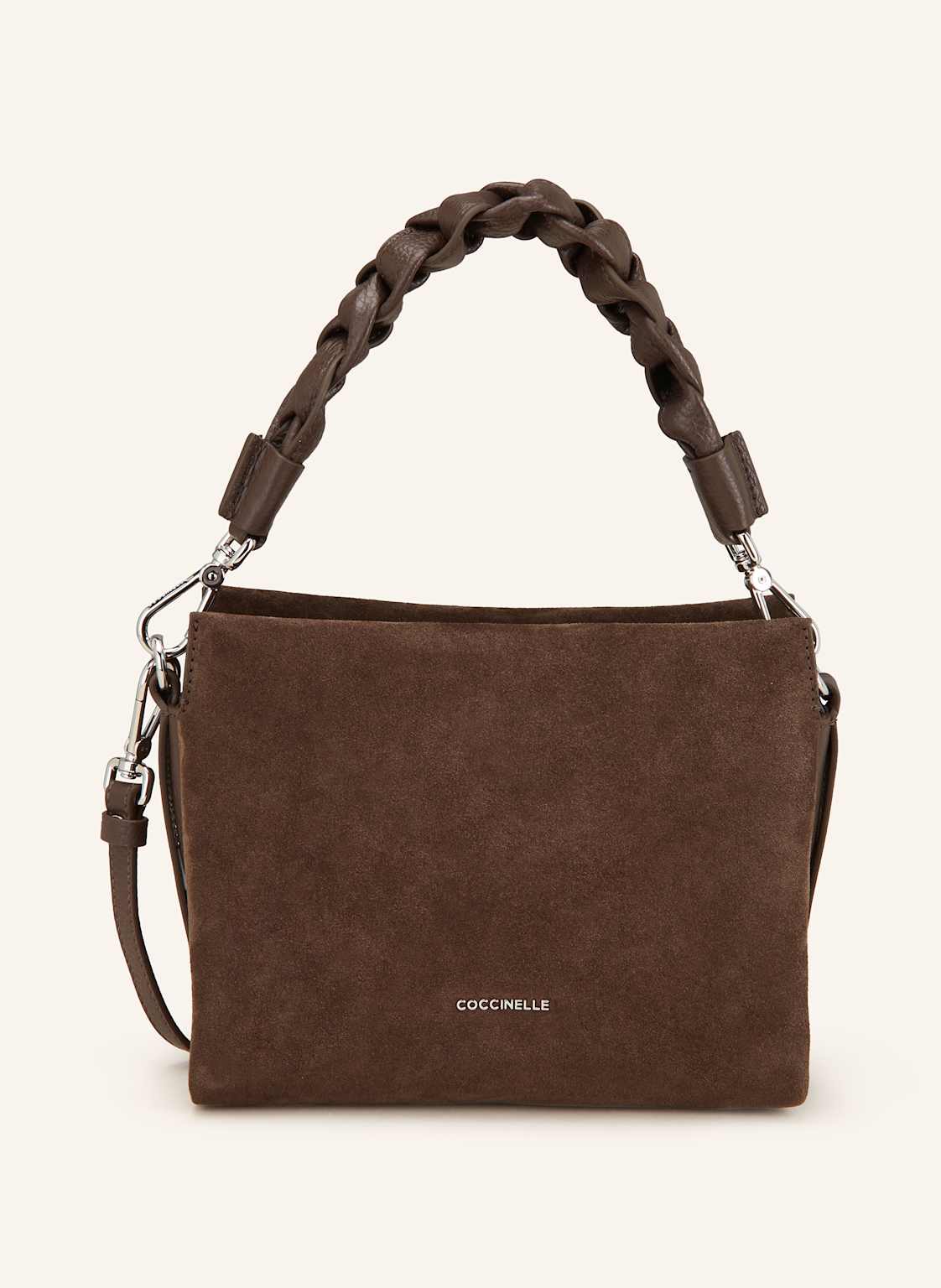 Coccinelle Schultertasche braun von COCCINELLE