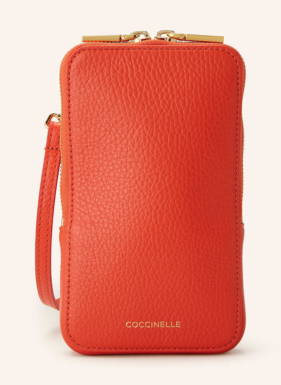 Coccinelle Smartphone-Tasche Flor orange Coccinelle Smartphone-Tasche Flor orange von COCCINELLE