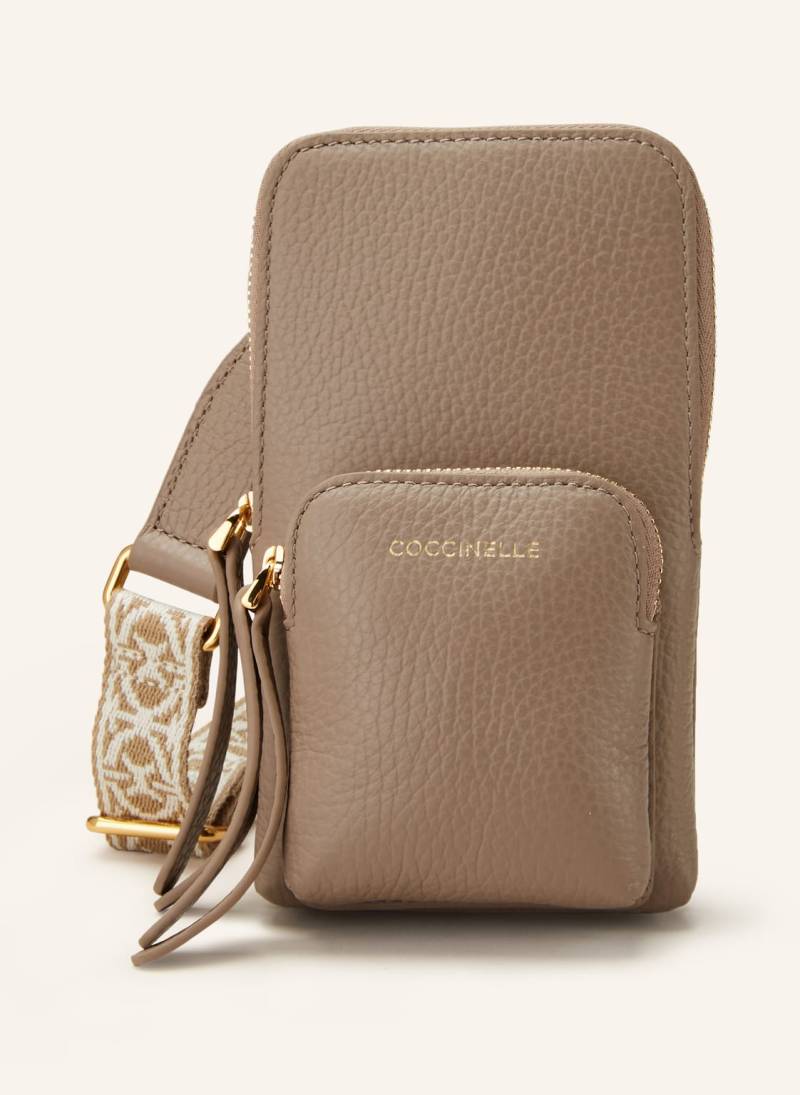 Coccinelle Smartphone-Tasche Pixie beige von COCCINELLE