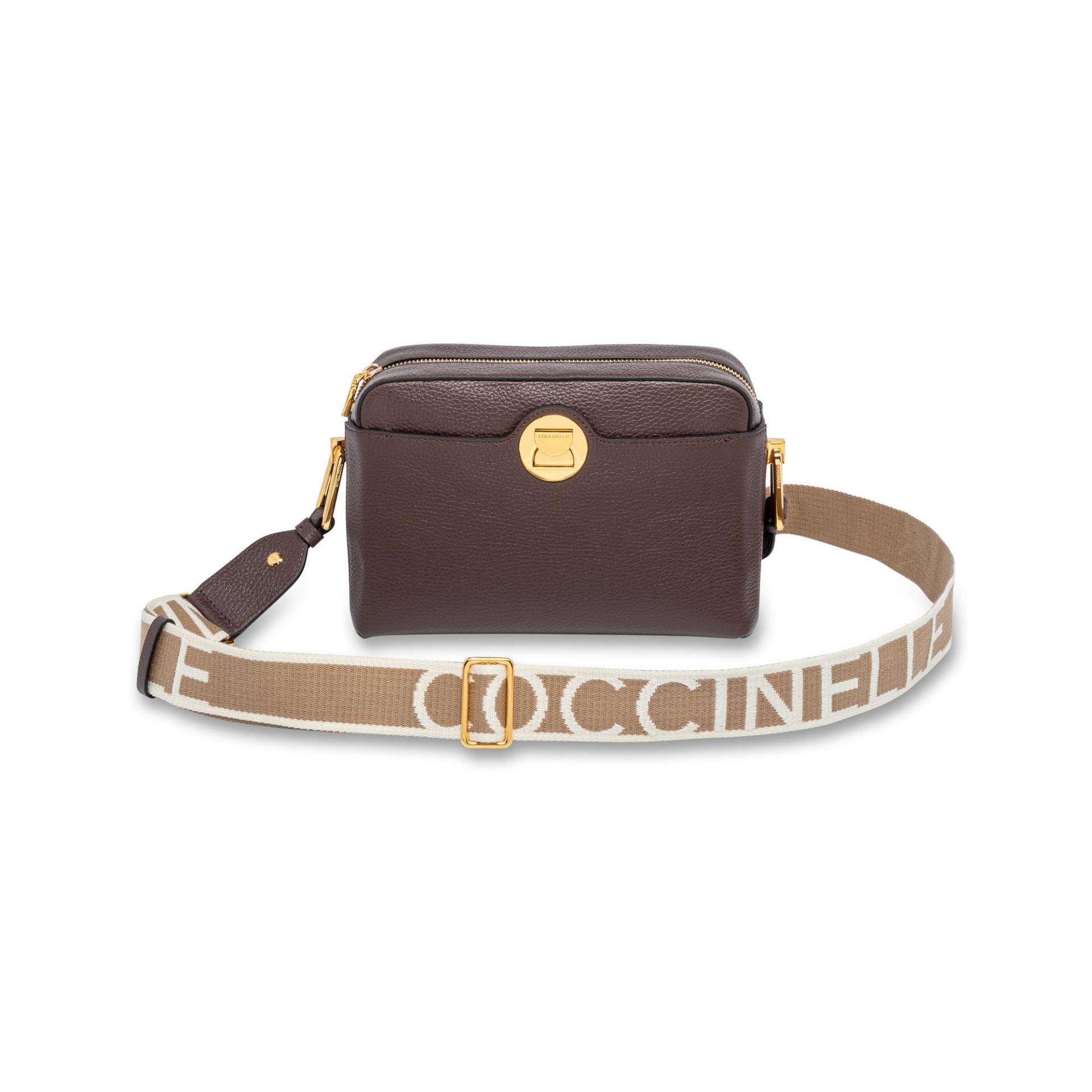 Crossbody Bag Damen Dunkelbraun ONE SIZE von COCCINELLE