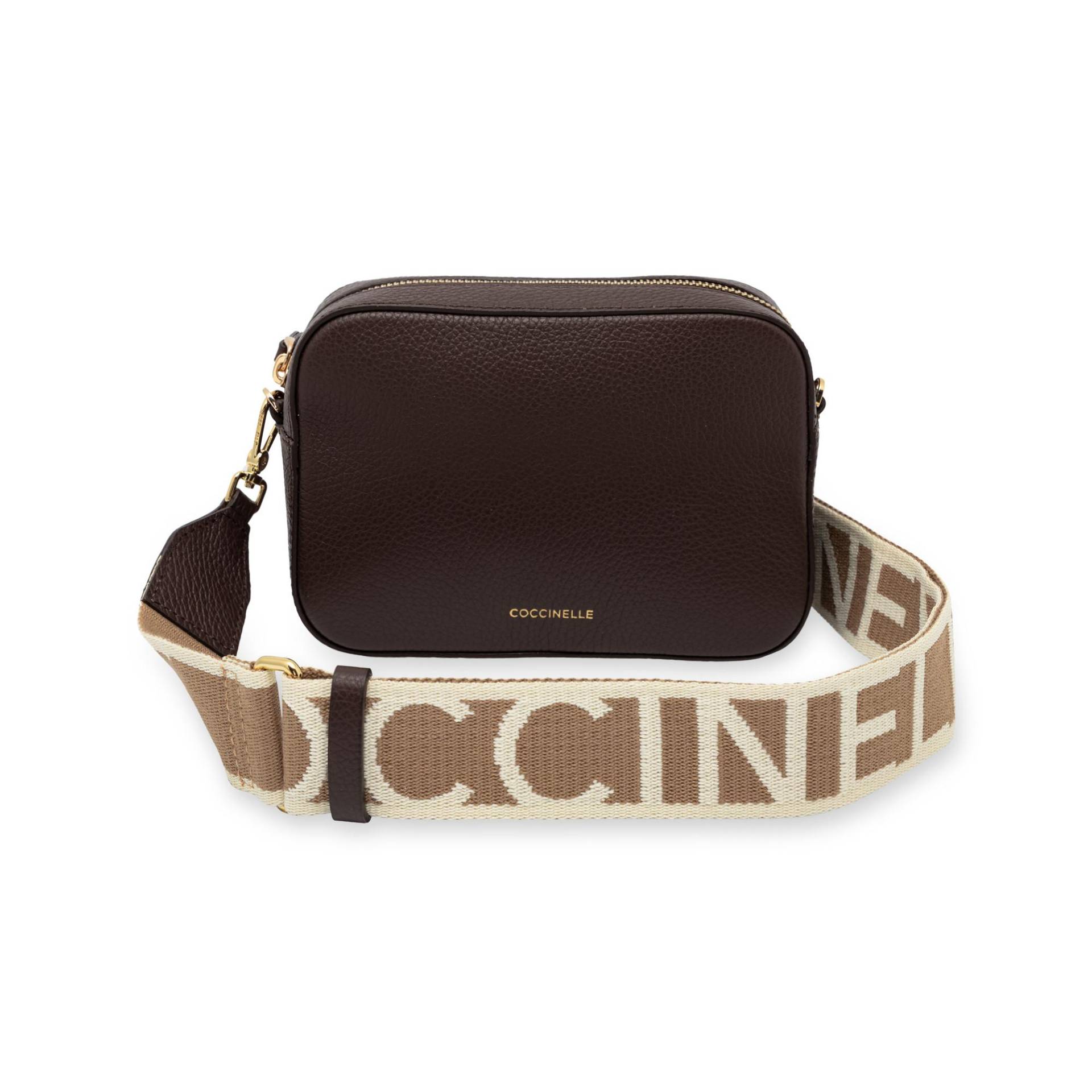 Reporter Bag Damen Dunkelbraun ONE SIZE von COCCINELLE