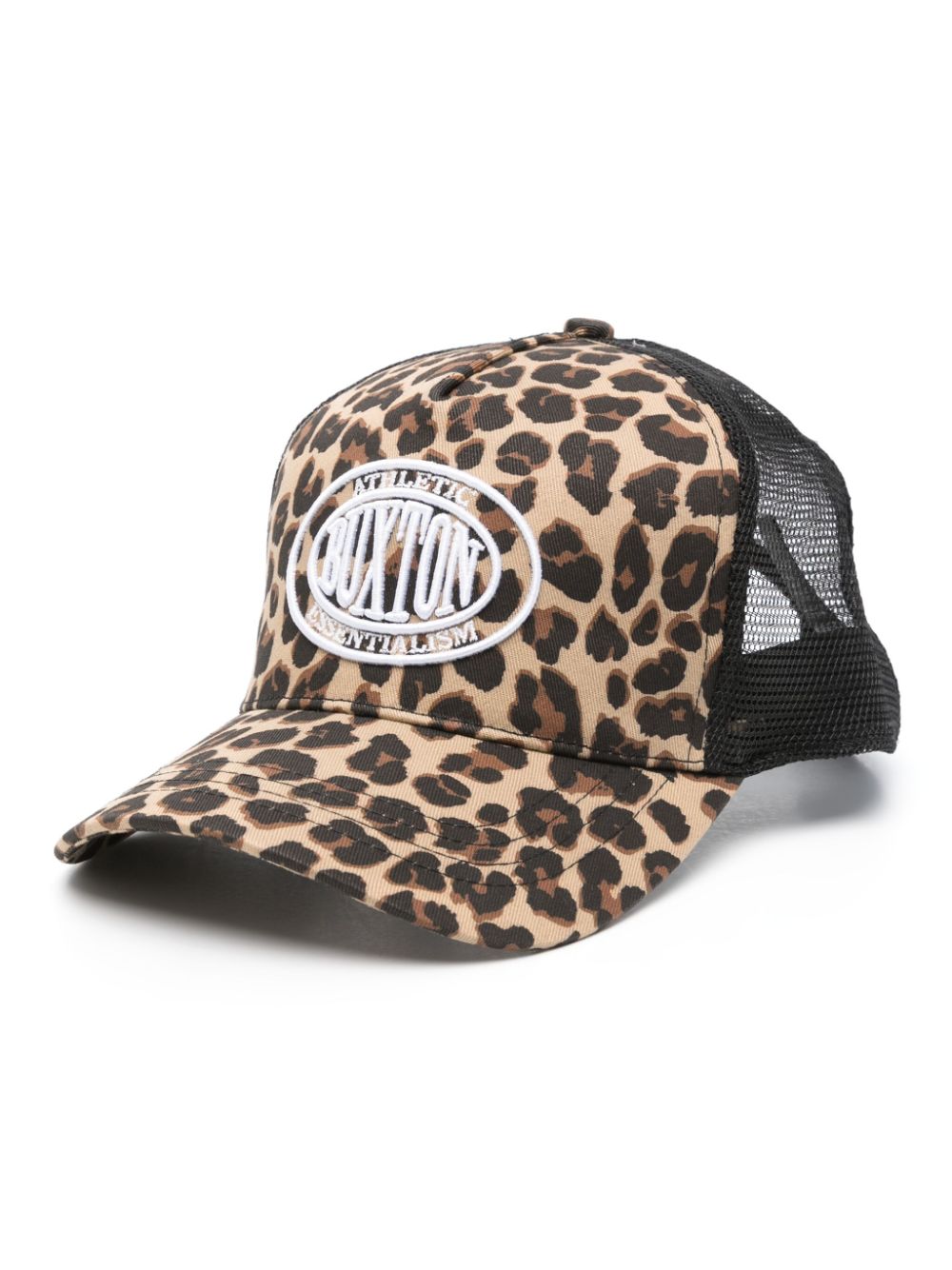 COLE BUXTON Crest logo trucker cap - Brown von COLE BUXTON