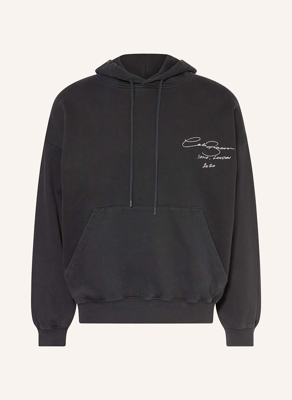 Cole Buxton Hoodie Signature schwarz von COLE BUXTON