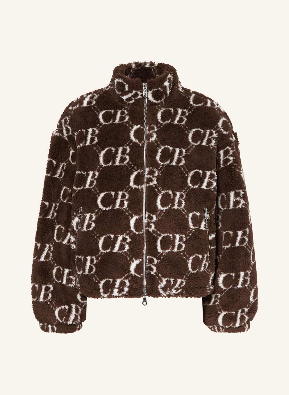 Cole Buxton Teddyfell-Jacke braun Cole Buxton Teddyfell-Jacke braun von COLE BUXTON