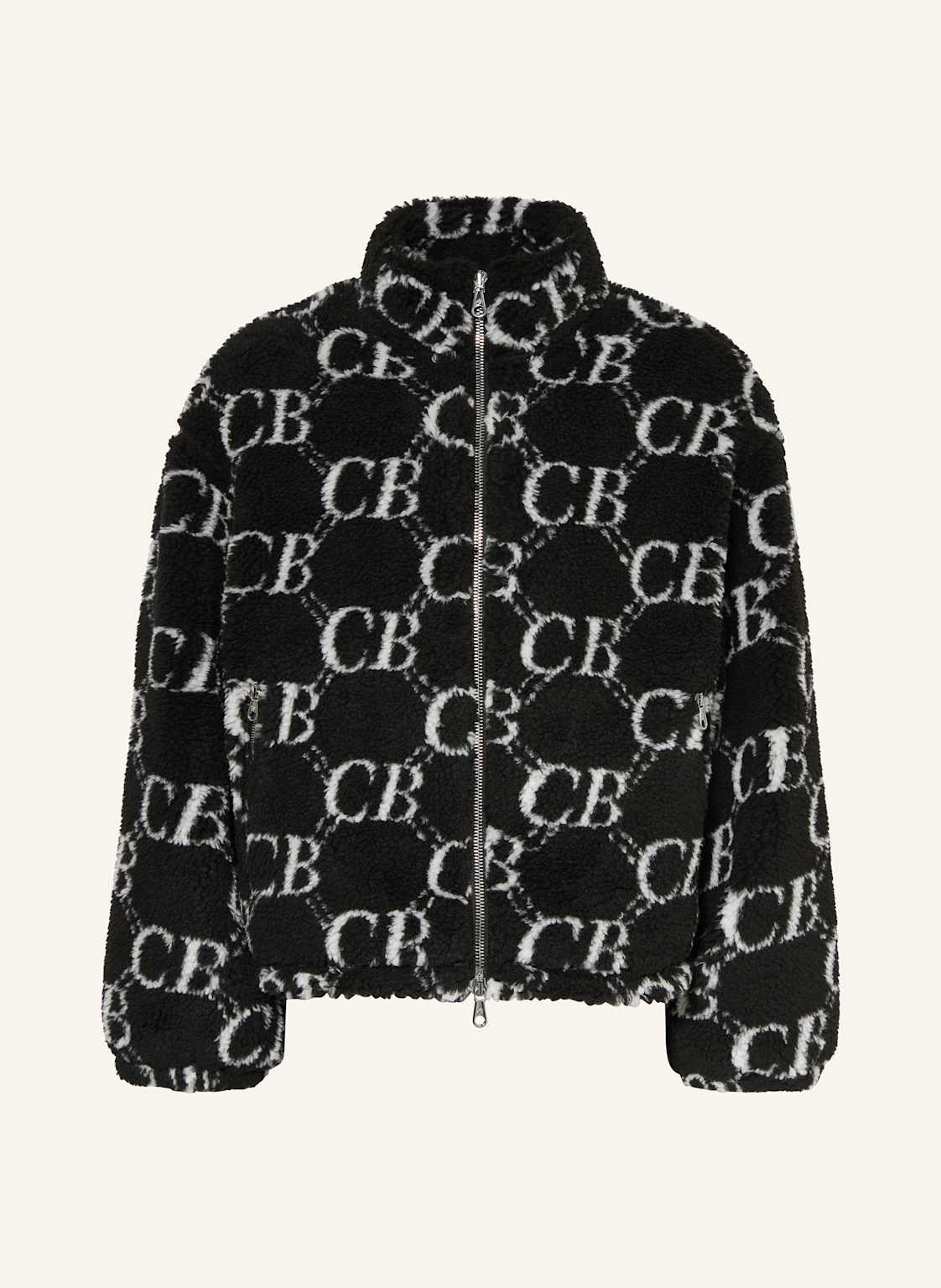Cole Buxton Teddyfell-Jacke schwarz Cole Buxton Teddyfell-Jacke schwarz von COLE BUXTON