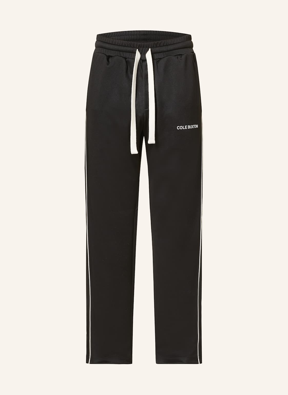 Cole Buxton Track Pants Pipe Mit Galonstreifen schwarz von COLE BUXTON