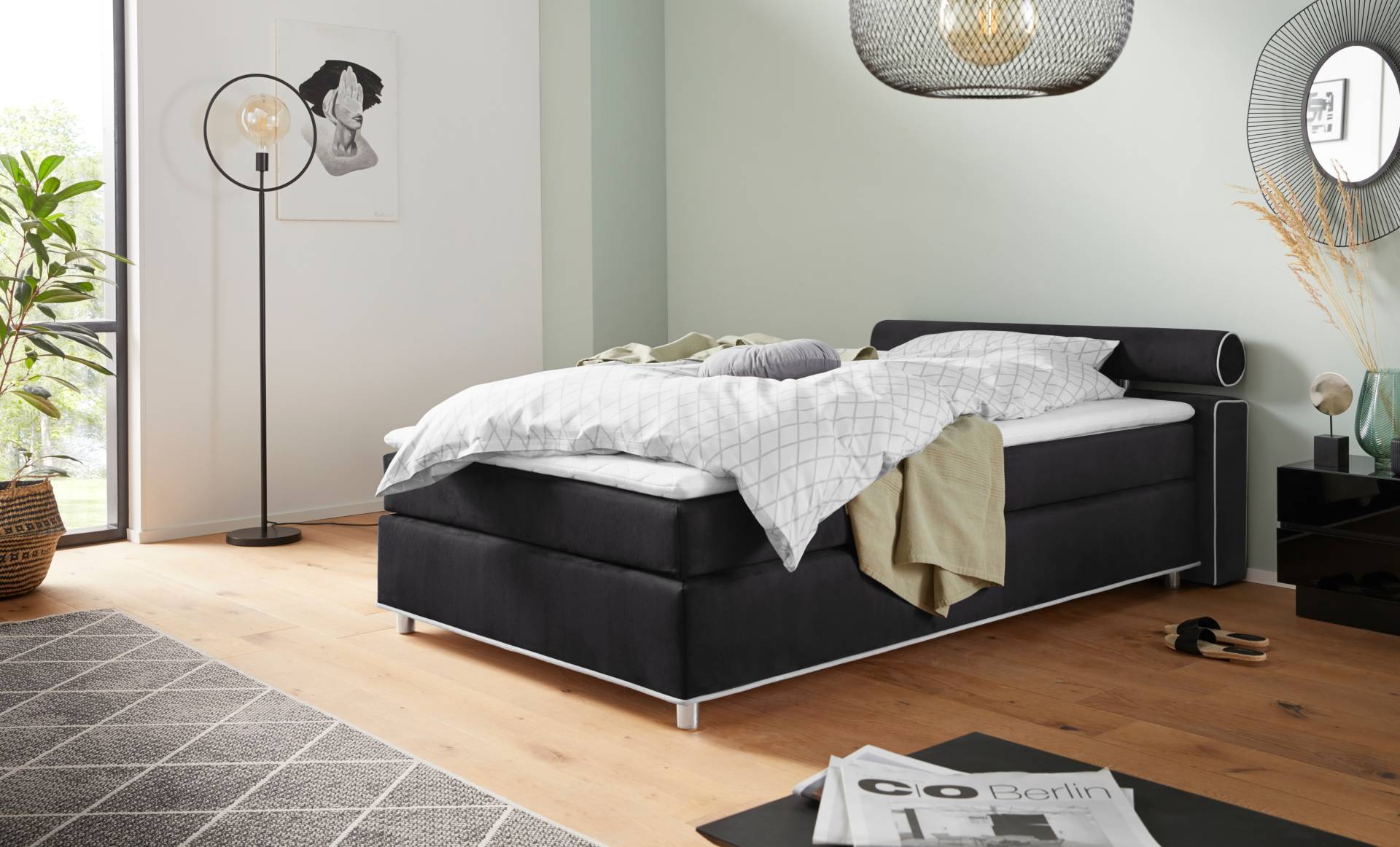 COLLECTION AB Boxspringbett »MELBOURNE«, inklusive Topper von COLLECTION AB