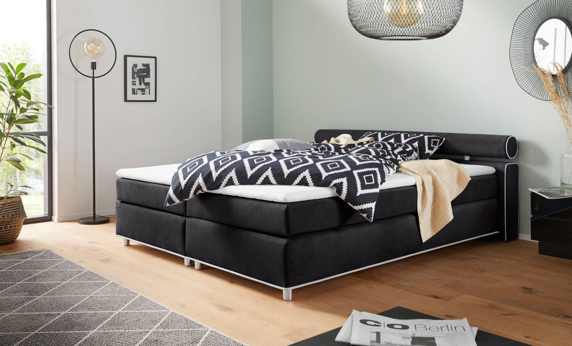 COLLECTION AB Boxspringbett »MELBOURNE«, inklusive Topper von COLLECTION AB