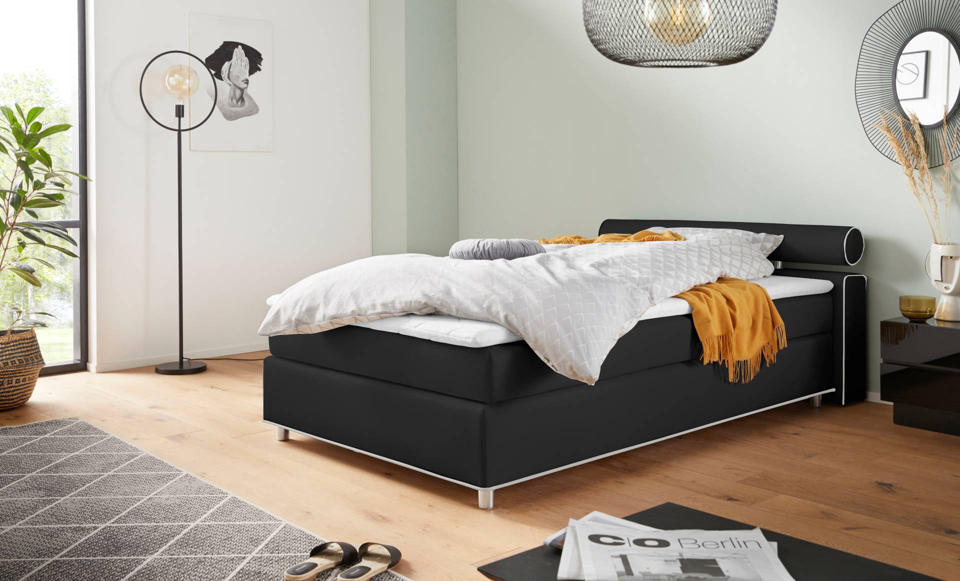 COLLECTION AB Boxspringbett »MELBOURNE«, inklusive Topper COLLECTION AB Boxspringbett »MELBOURNE«, inklusive Topper von COLLECTION AB