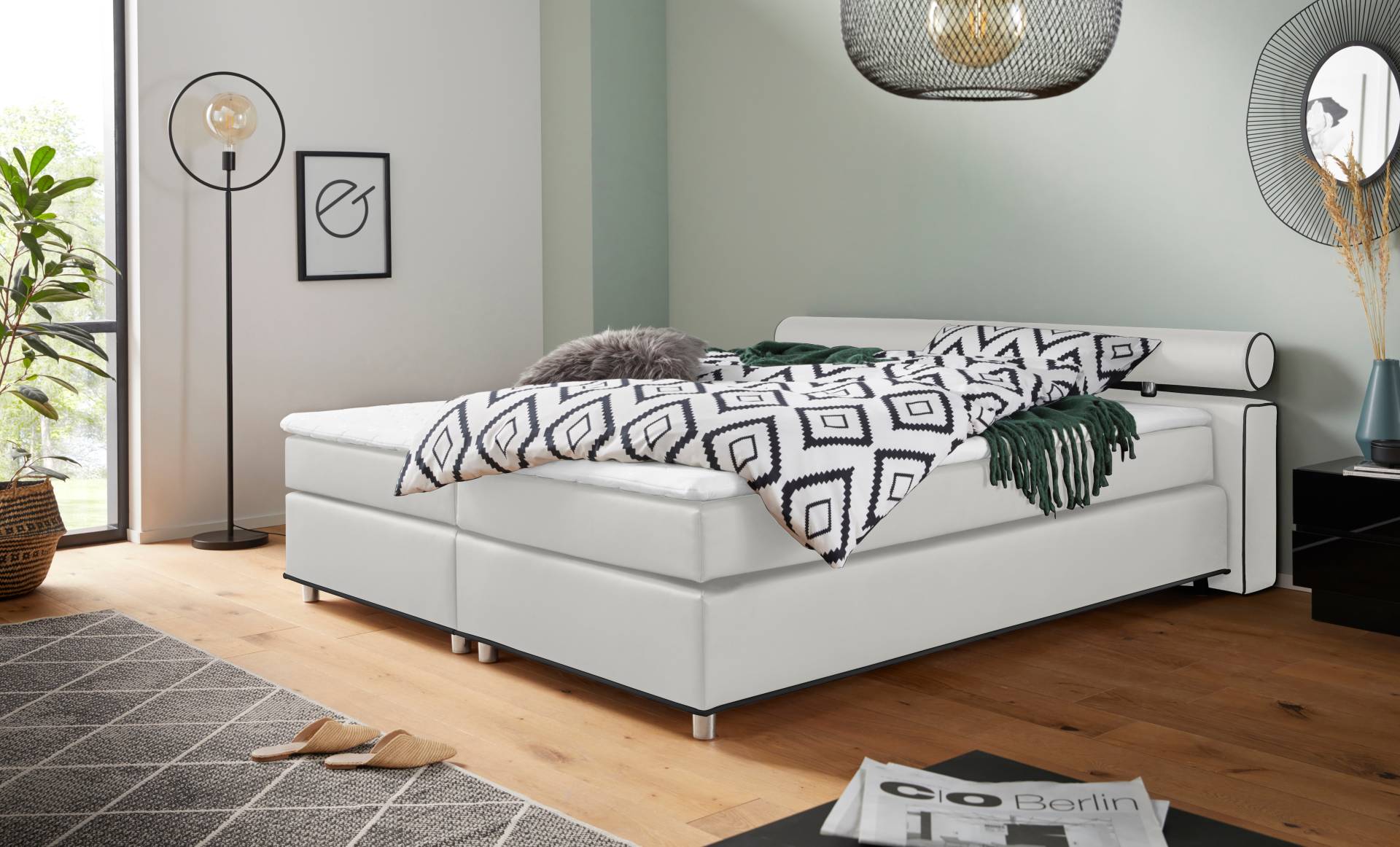 COLLECTION AB Boxspringbett »MELBOURNE«, inklusive Topper von COLLECTION AB