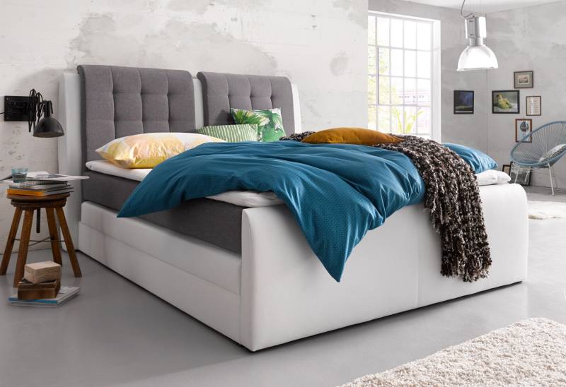 COLLECTION AB Boxspringbett »Rubene«, inkl. Bettkasten und Topper von COLLECTION AB