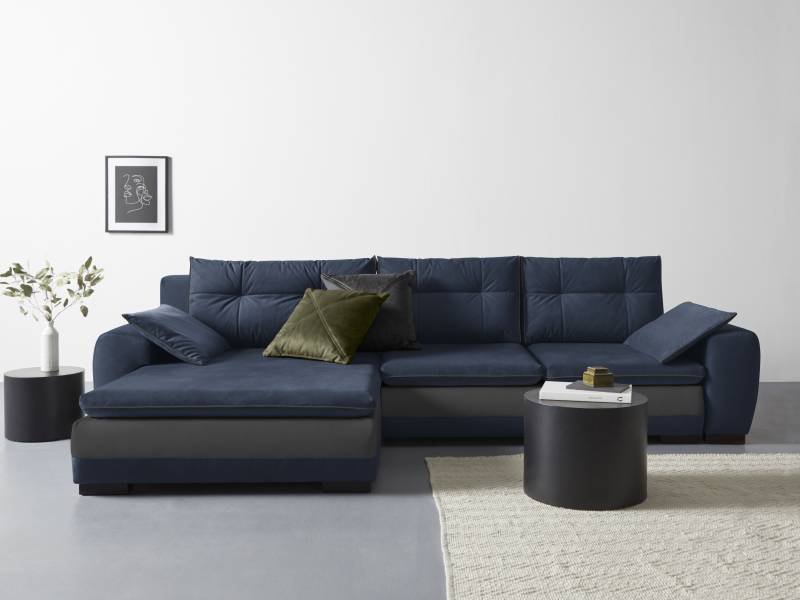 COLLECTION AB Ecksofa »Alanya L-Form«, mit 7 Kissen, wahlweise mit Bettfunktion und Bettkasten von COLLECTION AB