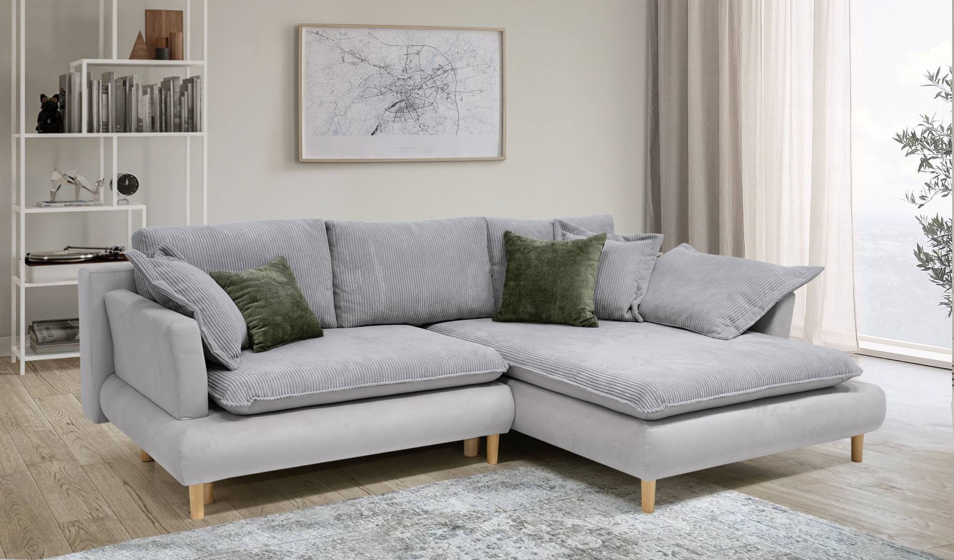 COLLECTION AB Ecksofa »Mandela L-Form«, mit Bettfunktion und Bettkasten von COLLECTION AB