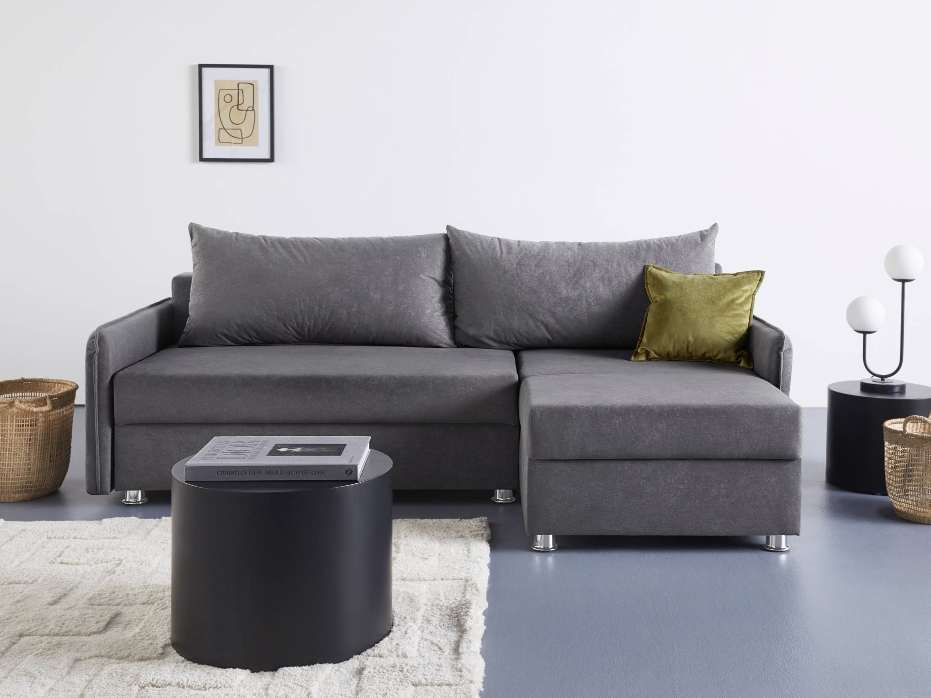 COLLECTION AB Ecksofa »Sunny L-Form«, inkl. Bettfunktion und Bettkasten von COLLECTION AB