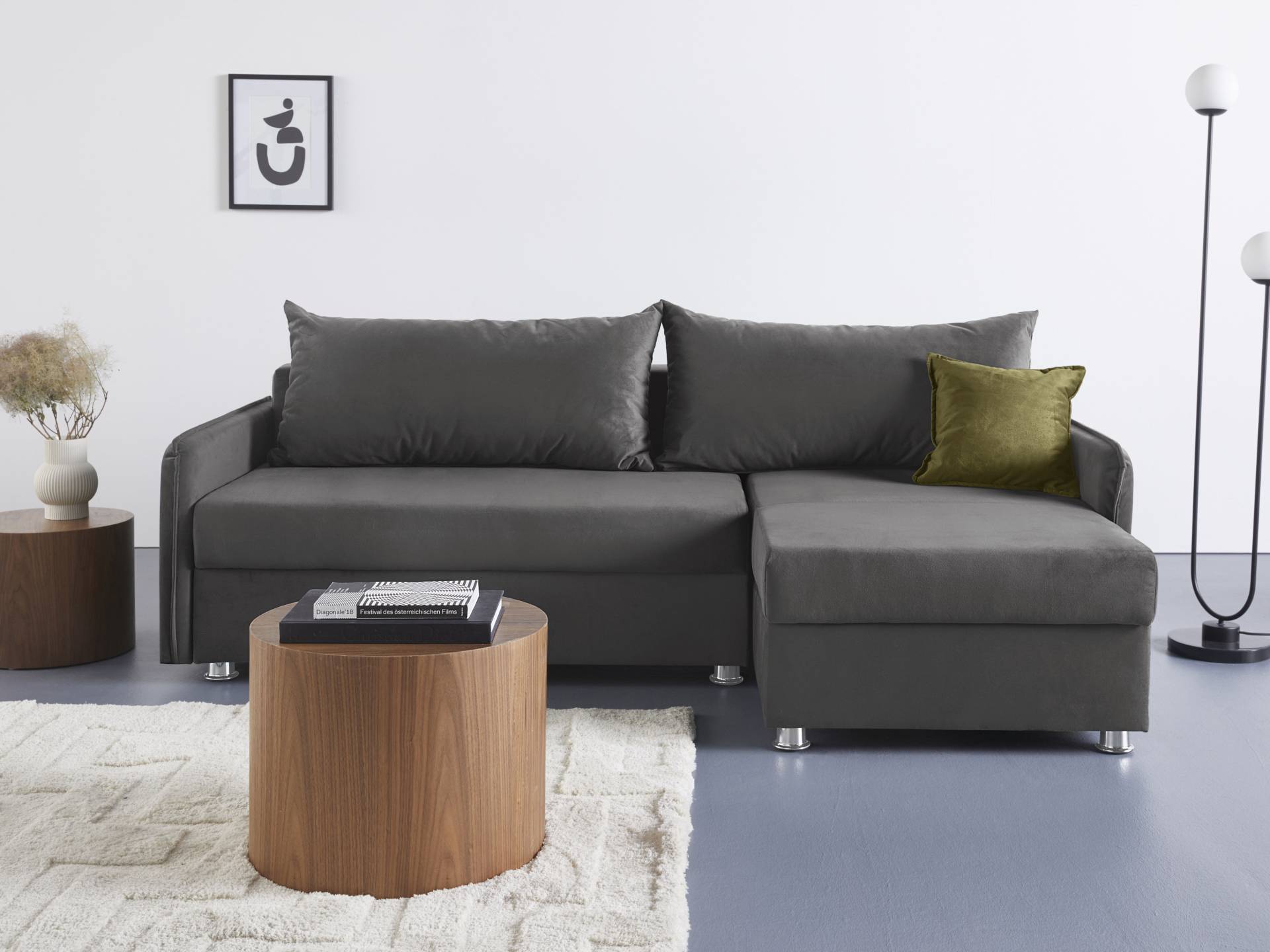 COLLECTION AB Ecksofa »Sunny L-Form«, inkl. Bettfunktion und Bettkasten von COLLECTION AB