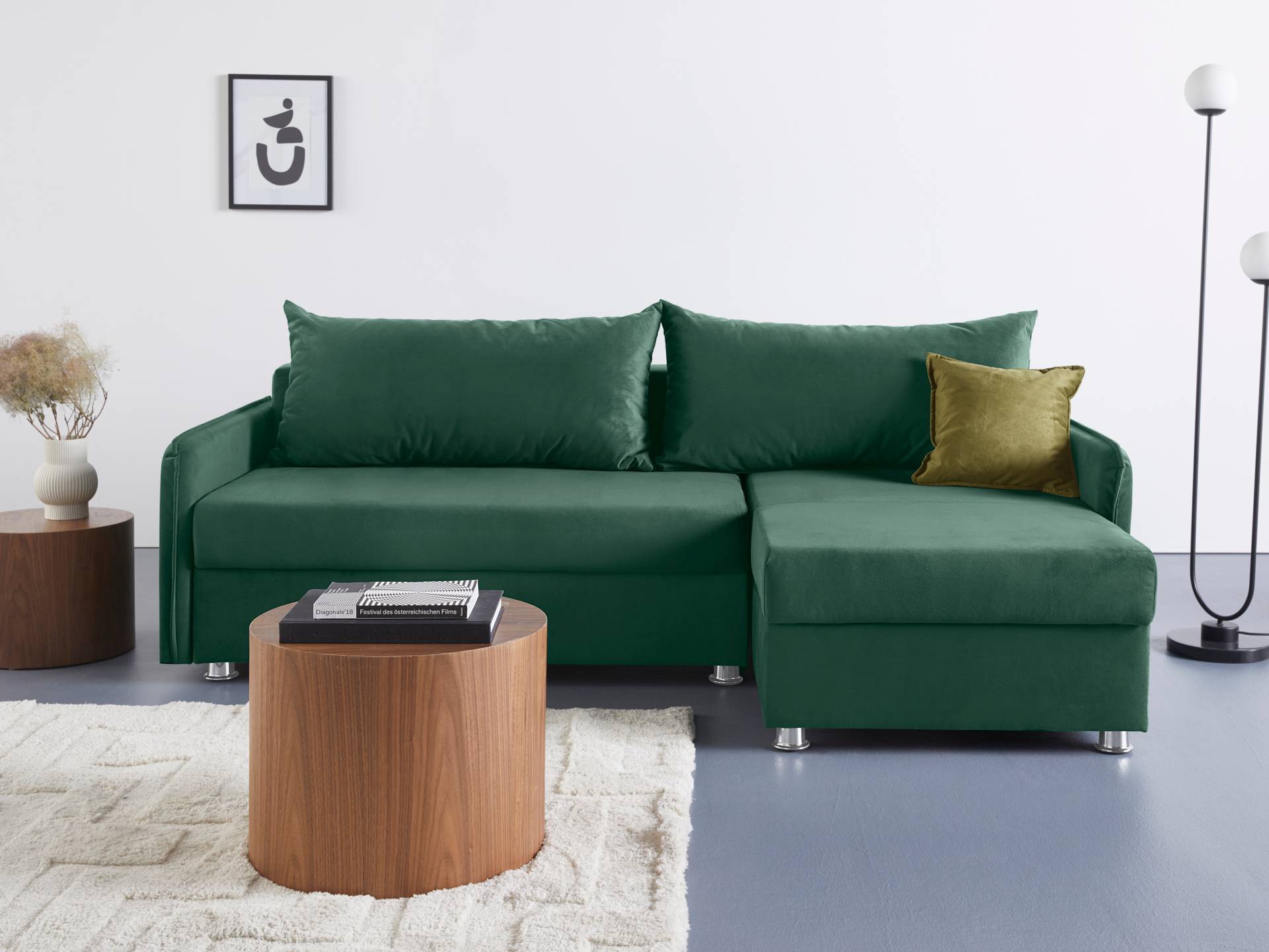 COLLECTION AB Ecksofa »Sunny L-Form«, inkl. Bettfunktion und Bettkasten von COLLECTION AB