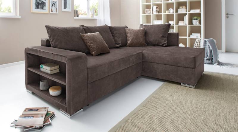 COLLECTION AB Ecksofa »John L-Form«, inklusive Bettfunktion und Bettkasten von COLLECTION AB