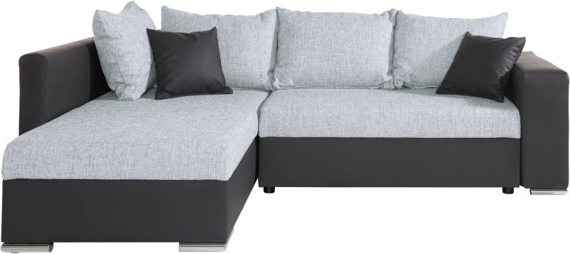 COLLECTION AB Ecksofa John, mit Bettfunktion, mit Rücken- und Zierkissen von COLLECTION AB