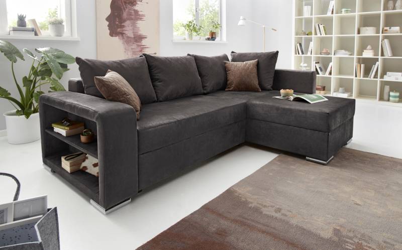 COLLECTION AB Ecksofa »John L-Form«, inklusive Bettfunktion und Bettkasten von COLLECTION AB