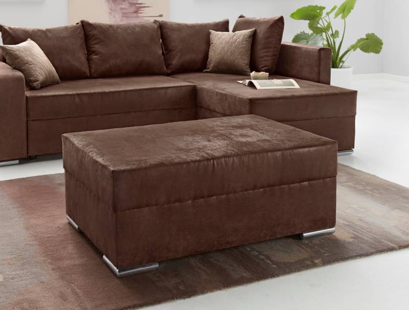 COLLECTION AB Hocker »John«, Frei im Raum stellbar, wahlweise mit Federkern COLLECTION AB Hocker »John«, Frei im Raum stellbar, wahlweise mit Federkern von COLLECTION AB