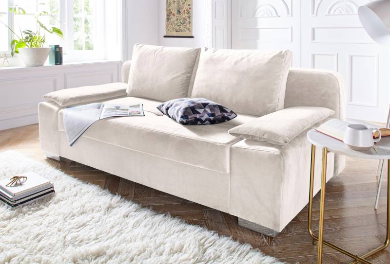 COLLECTION AB Schlafsofa »Paula«, mit Federkern, inklusive Bettfunktion und Bettkasten von COLLECTION AB