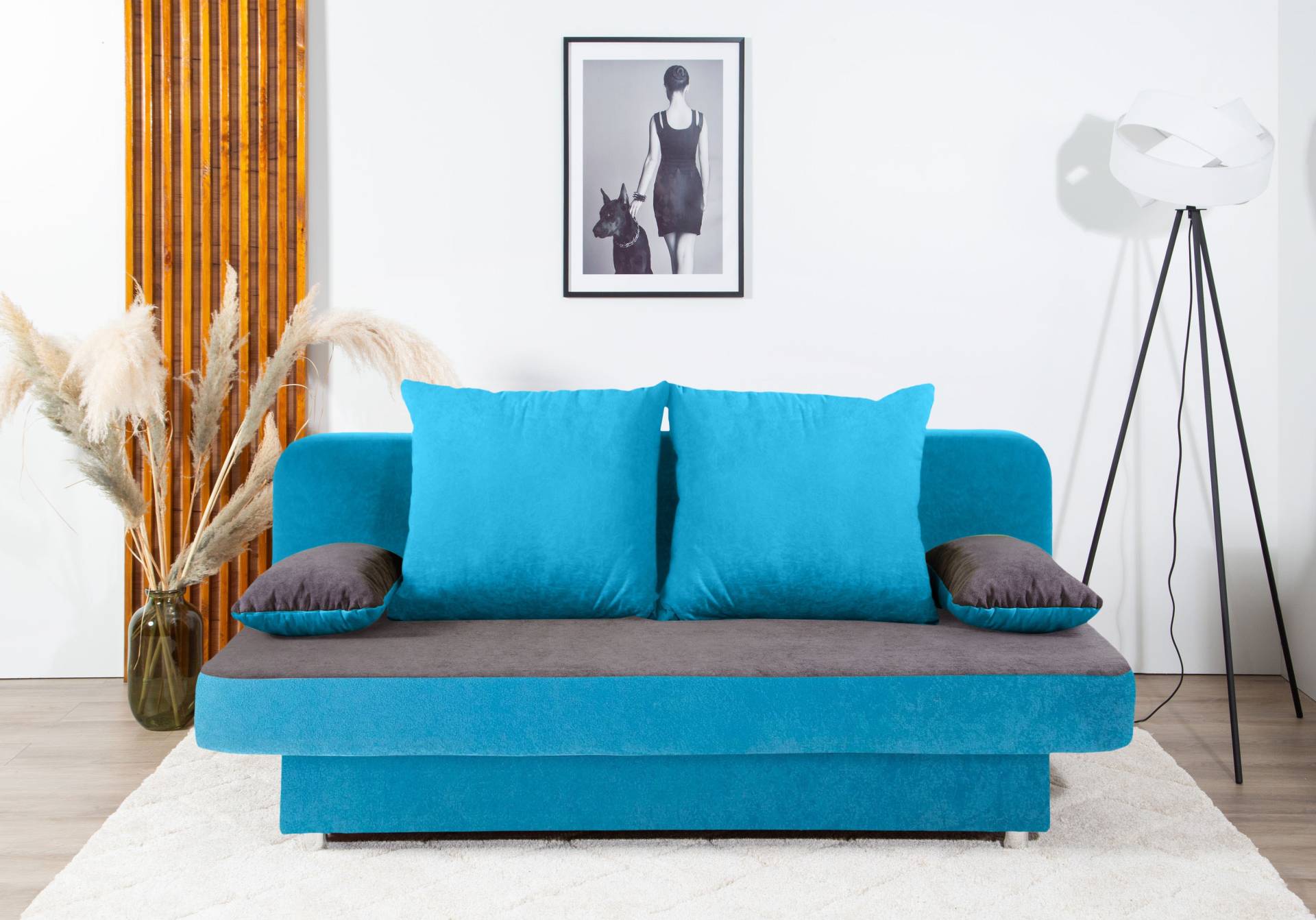 COLLECTION AB Schlafsofa »P-Ulla«, inkl. Bettfunktion, Bettkasten und Zierkissen von COLLECTION AB