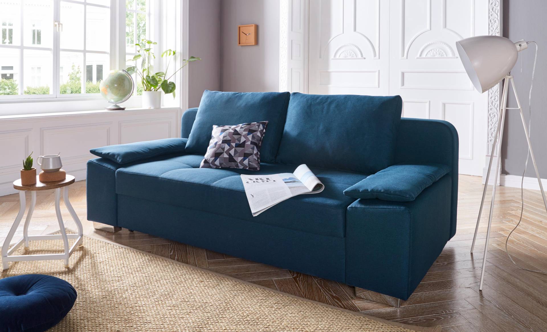 COLLECTION AB Schlafsofa »Paula«, mit Federkern, inklusive Bettfunktion und Bettkasten von COLLECTION AB