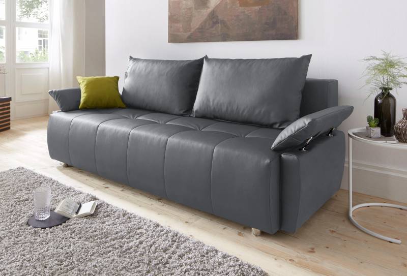 COLLECTION AB Schlafsofa »Funtastic«, mit Federkern, Bettfunktion, inklusive 2 Rücken- und 1 Zierkissen von COLLECTION AB