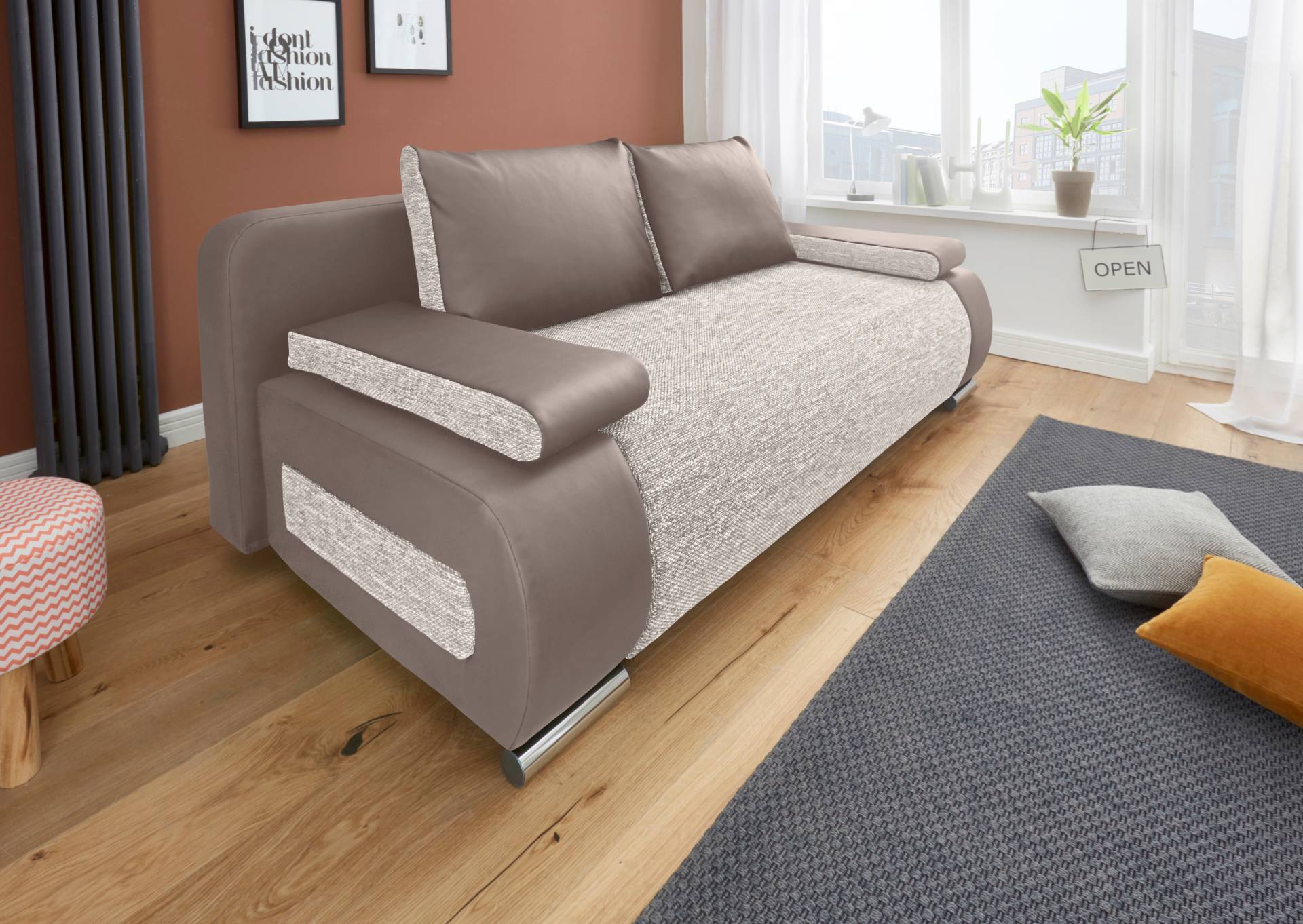 COLLECTION AB Schlafsofa Moritz, mit Bettfunktion und Bettkasten von COLLECTION AB