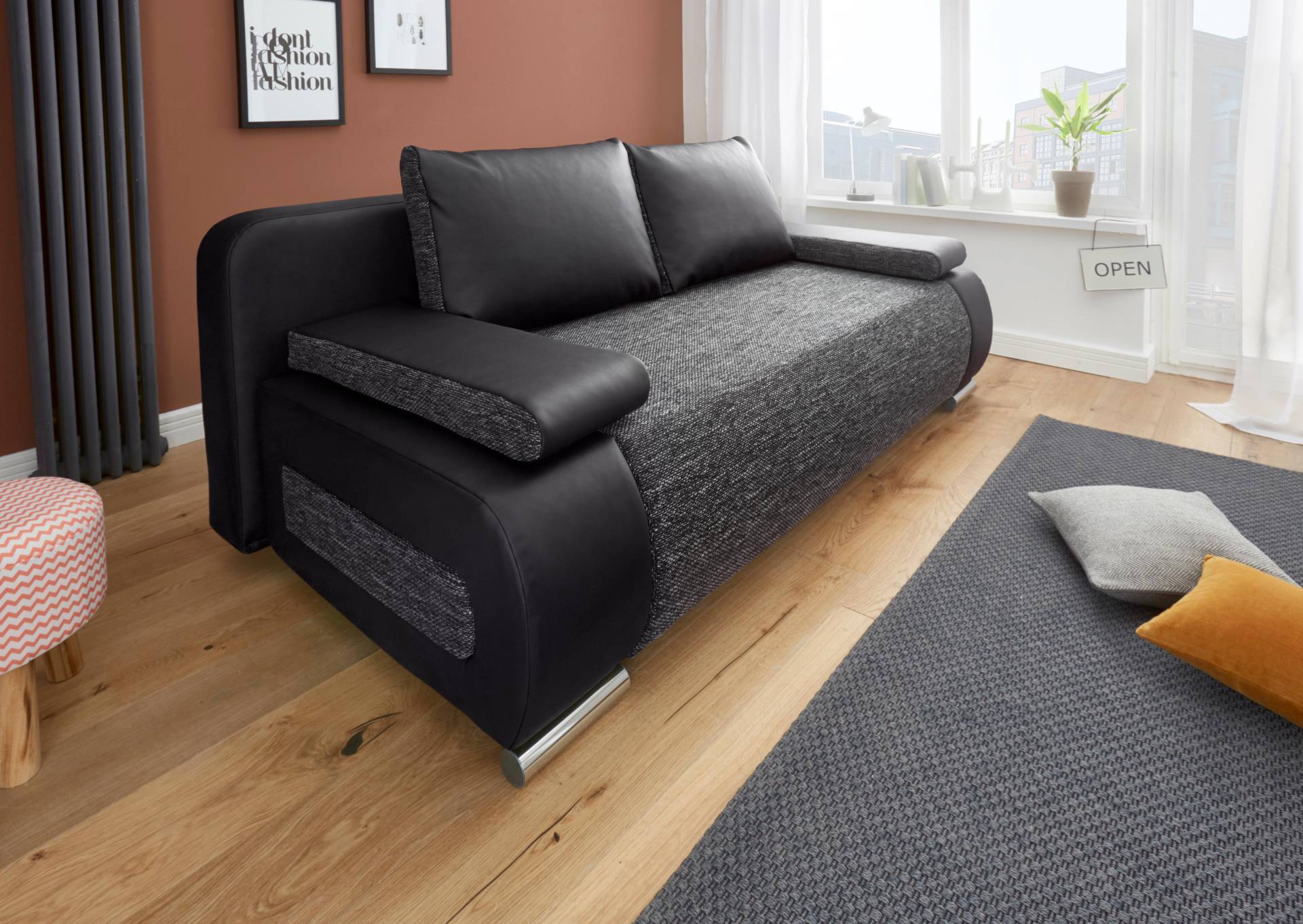 COLLECTION AB Schlafsofa Moritz, mit Bettfunktion und Bettkasten von COLLECTION AB