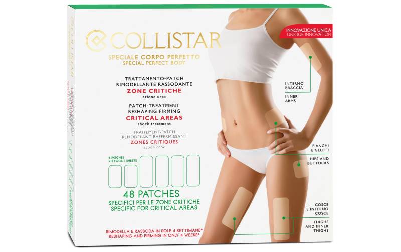 COLLISTAR Körpercreme »Patch-Treatment Firming Critical Areas 48 Stück«, Premium Kosmetik von COLLISTAR